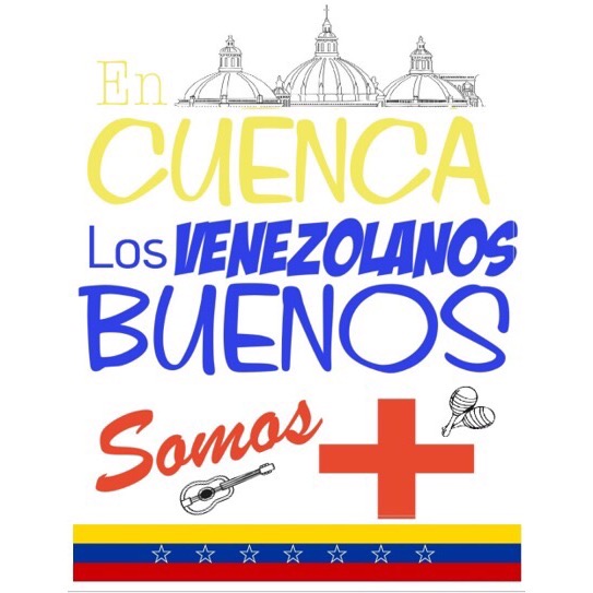 Grupo de encuentro y apoyo para venezolanos en la ciudad de Cuenca.